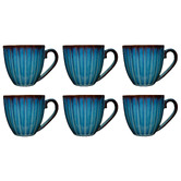 Casa Domani Solare 420ml Stoneware Mugs