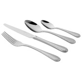 Casa Domani 24 Piece Brocade Stainless Steel Cutlery Set