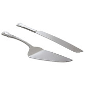 Casa Domani 2 Piece Castello Stainless Steel Cake Serving Set