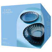 Casa Domani 12 Piece Solare Stoneware Dinner Set