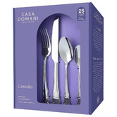Casa Domani 16 Piece Castello Stainless Steel Cutlery Set