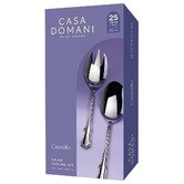 Casa Domani 2 Piece Castello Stainless Steel Salad Serving Set