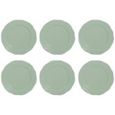Casa Domani Florence Scalloped Rim Porcelain Side Plates