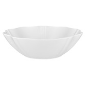 Casa Domani Florence Scalloped Porcelain Serving Bowl