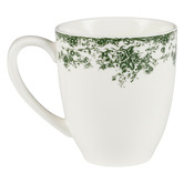 Casa Domani Rosetta 370ml Porcelain Coupe Mugs