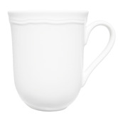 Casa Domani Florence Embossed 390ml Porcelain Mugs