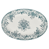 Casa Domani Rosetta Oval Porcelain Platter