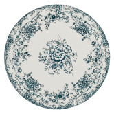 Casa Domani Rosetta Porcelain Footed Cake Stand