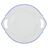 Casa Domani Cafe Blue 32cm Porcelain Platter