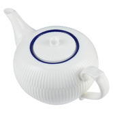 Casa Domani Cafe Blue 1.2L Porcelain Teapot