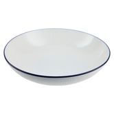 Casa Domani Cafe Blue Porcelain Coupe Serving Bowl