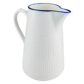Casa Domani Cafe Blue 2L Porcelain Pitcher