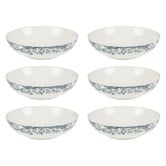 Casa Domani Rosetta 19.6cm Porcelain Coupe Bowls