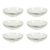 Casa Domani Rosetta 19.6cm Porcelain Coupe Bowls
