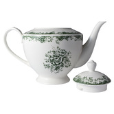 Casa Domani Rosetta 1L Porcelain Teapot