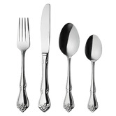 Casa Domani 16 Piece Rosabella Stainless Steel Cutlery Set