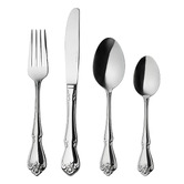 Casa Domani 24 Piece Rosabella Stainless Steel Cutlery Set