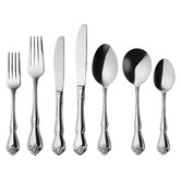 Casa Domani 56 Piece Rosabella Stainless Steel Cutlery Set