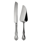 Casa Domani 2 Piece Rosabella Stainless Steel Cake Server Set