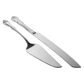 Casa Domani 2 Piece Rosabella Stainless Steel Cake Server Set