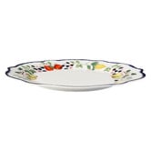 Casa Domani Frutta Scalloped 27cm Porcelain Dinner Plates