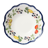 Casa Domani Frutta Scalloped Porcelain Coupe Bowls