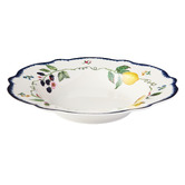 Casa Domani Frutta Scalloped 22cm Porcelain Pasta Bowls
