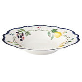 Casa Domani 12 Piece Frutta Scalloped Porcelain Dinner Set