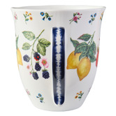 Casa Domani Frutta Scalloped 440ml Porcelain Coupe Mugs
