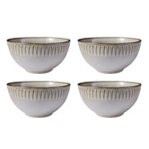 Casa Domani Leros Stoneware Coupe Bowls