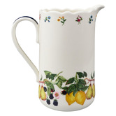 Casa Domani Frutta Scalloped 1.5L Porcelain Jug