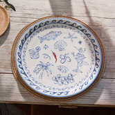 Casa Domani Sirena 33cm Porcelain Platter