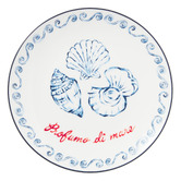 Casa Domani Shell Porcelain Coupe Side Plates