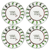 Casa Domani Momenti Porcelain Coupe Side Plates