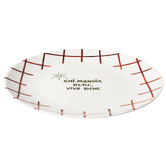 Casa Domani Mangia Porcelain Coupe Side Plates