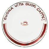 Casa Domani Caffe Porcelain Coupe Side Plates