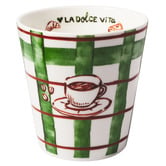 Casa Domani Dolce 310ml Porcelain Latte Cups