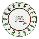 Casa Domani Momenti Porcelain Coupe Side Plates