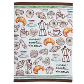 Casa Domani 2 Piece Antique Green Dolce Tea Towel Set