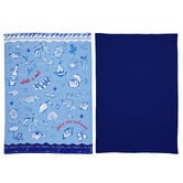 Casa Domani 2 Piece Powder Blue Sirena Tea Towel Set