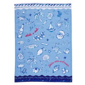 Casa Domani 2 Piece Powder Blue Sirena Tea Towel Set