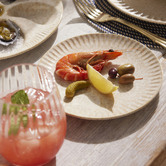 Casa Domani Il Mare 19cm Stoneware Coupe Side Plates