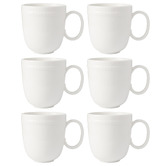 Casa Domani Cordone 370ml Porcelain Coupe Mugs