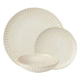 Casa Domani 12 Piece Il Mare Stoneware Coupe Dinner Set