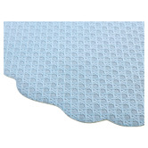 Casa Domani Blue Banda Leather-Look Placemats