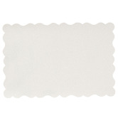 Casa Domani Stripes Banda Scallop Placemats