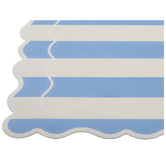 Casa Domani Stripes Banda Scallop Placemats