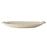 Casa Domani Il Mare Shell Oval Stoneware Platter