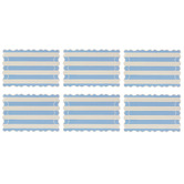 Casa Domani Stripes Banda Scallop Placemats