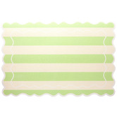 Casa Domani Stripes Banda Scallop Placemats